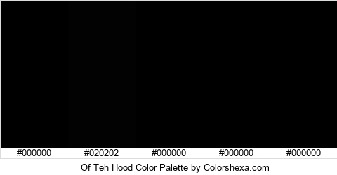 Of Teh Hood Color Colors Logo