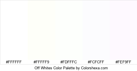 Off Whites Color Colors Logo