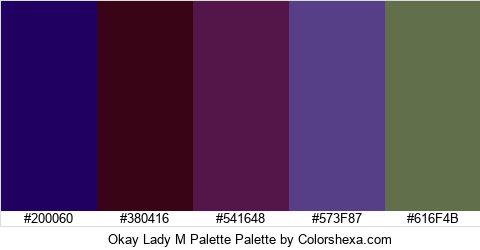 Okay Lady M Palette Colors Logo