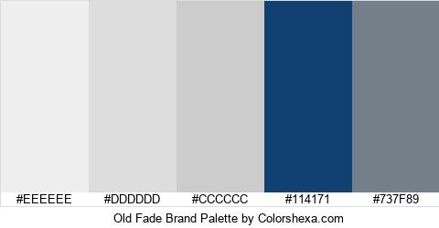 Old Fade Brand Colors Logo