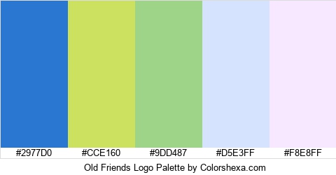 Old Friends Logo Colors Logo