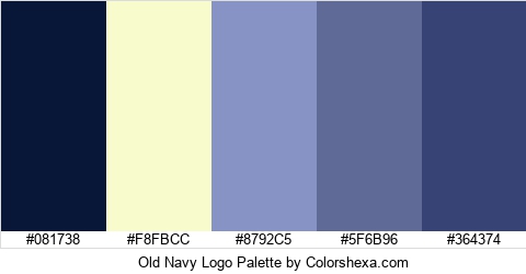 Old Navy Logo Colors Logo