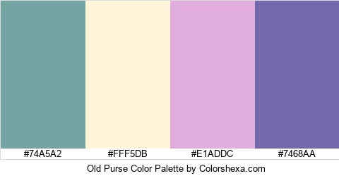 Old Purse Color Colors Logo
