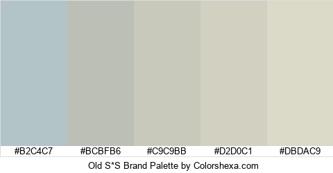 Old S*S Brand Colors Logo