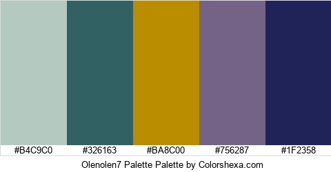 Olenolen7 Palette Colors Logo