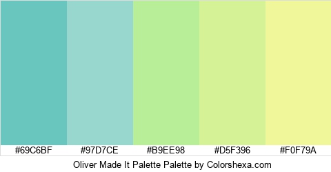 Oliver Made It Palette Colors Logo