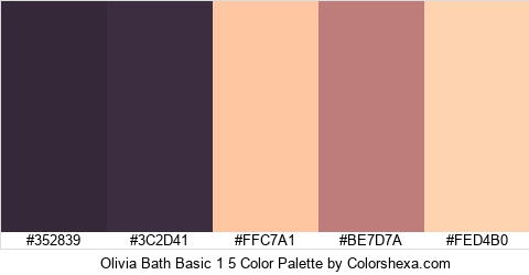Olivia Bath Basic 1 5 Color Colors Logo
