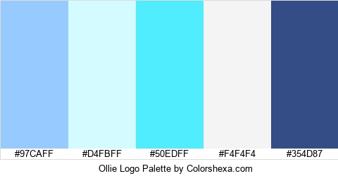 Ollie Logo Colors Logo