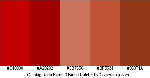 Omslag Roda Faran 3 Brand Colors Logo