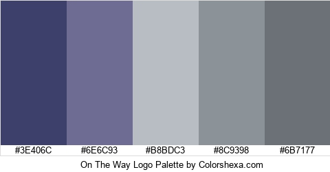 On The Way Logo Colors Logo