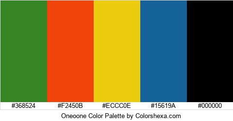 Oneoone Color Colors Logo