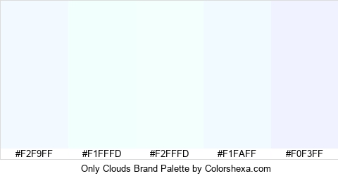 Only Clouds Brand Colors Logo