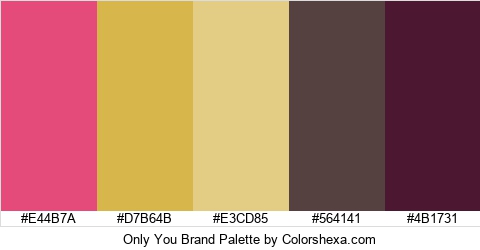 Only You Brand Colors Logo