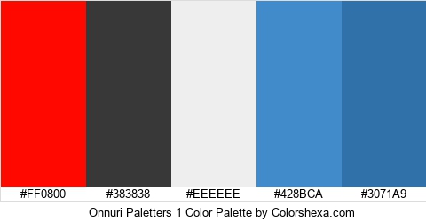 Onnuri Paletters 1 Color Colors Logo