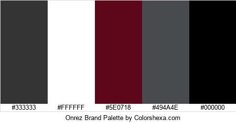 Onrez Brand Colors Logo