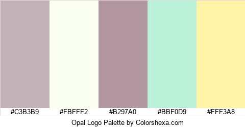 Opal Logo Colors Logo