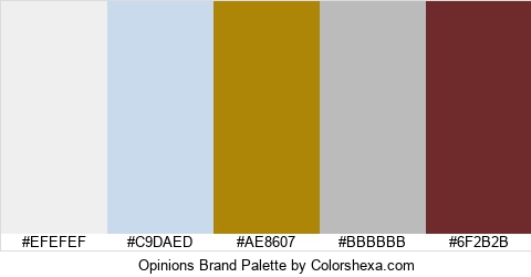 Opinions Brand Colors Logo