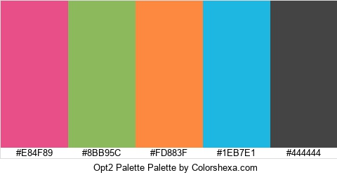 Opt2 Palette Colors Logo