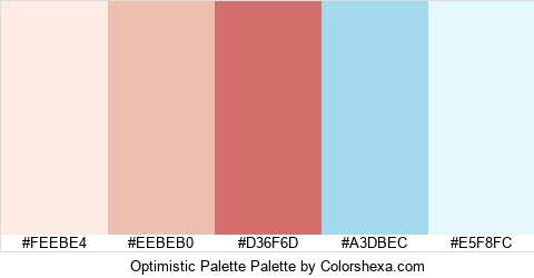 Optimistic Palette Colors Logo