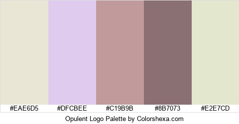Opulent Logo Colors Logo