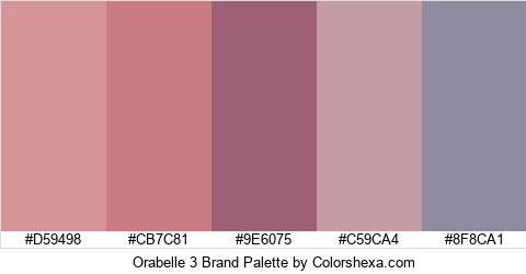 Orabelle 3 Brand Colors Logo