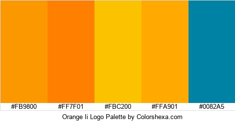 Orange Ii Logo Colors Logo