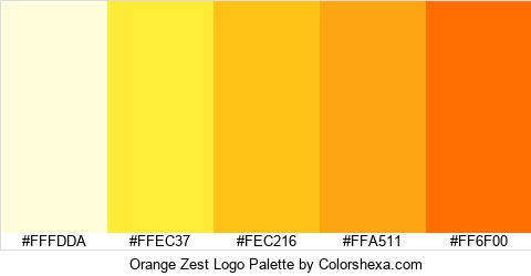 Orange Zest Logo Colors Logo