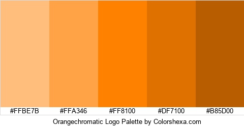 Orangechromatic Logo Colors Logo