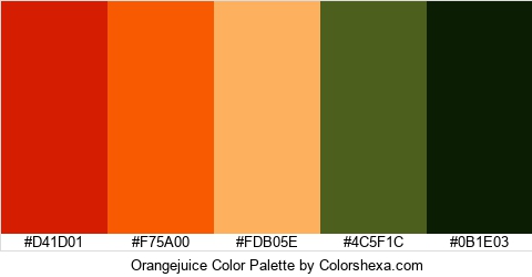 Orangejuice Color Colors Logo