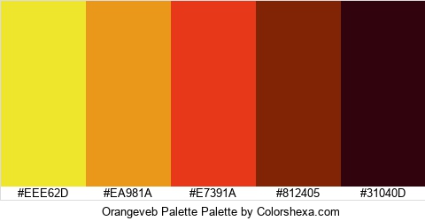 Orangeveb Palette Colors Logo