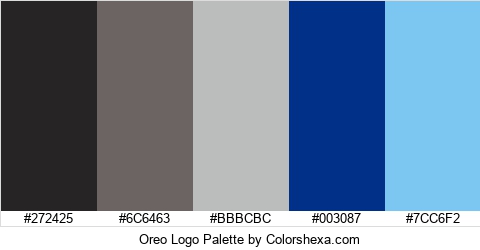 Oreo Logo Colors Logo