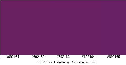 Ott3R Logo Colors Logo