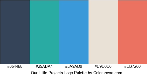 Our Little Projects Logo Colors Logo