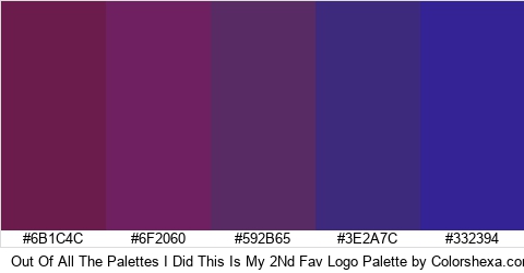 Out Of All The Palettes I Did This Is My 2Nd Fav Logo Colors Logo