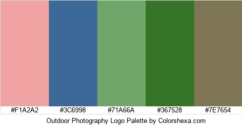 Outdoor Photography Logo Colors Logo