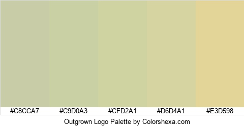Outgrown Logo Colors Logo