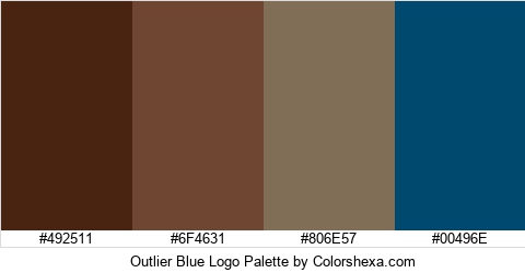 Outlier Blue Logo Colors Logo