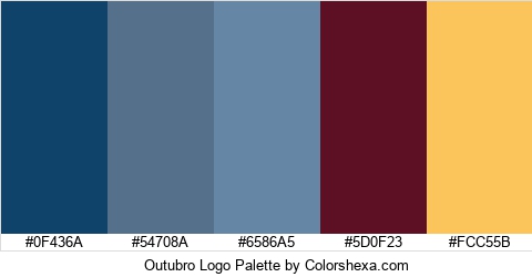 Outubro Logo Colors Logo