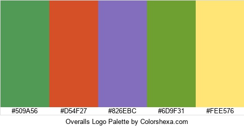 Overalls Logo Colors Logo