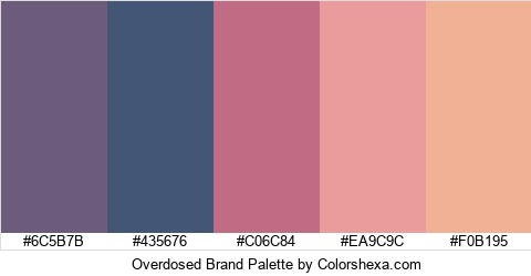 Overdosed Brand Colors Logo