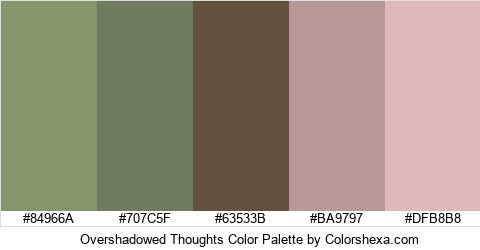 Overshadowed Thoughts Color Colors Logo