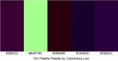 Ovi Palette Colors Logo