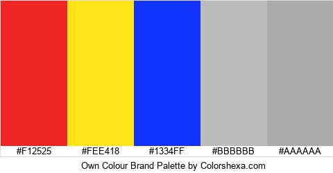 Own Colour Brand Colors Logo