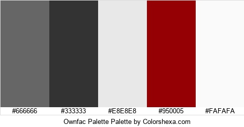 Ownfac Palette Colors Logo
