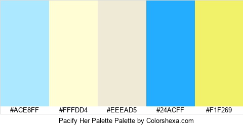 Pacify Her Palette Colors Logo