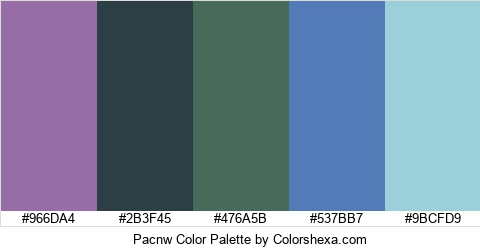 Pacnw Color Colors Logo