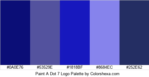 Paint A Dot 7 Logo Colors Logo