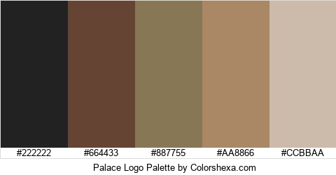 Palace Logo Colors Logo