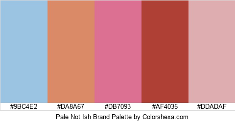 Pale Not Ish Brand Colors Logo