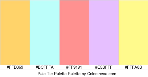 Pale Tte Palette Colors Logo